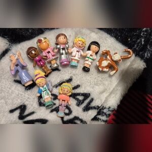 Lot of Vintage Bluebird Polly Pocket Figures All Different Years
